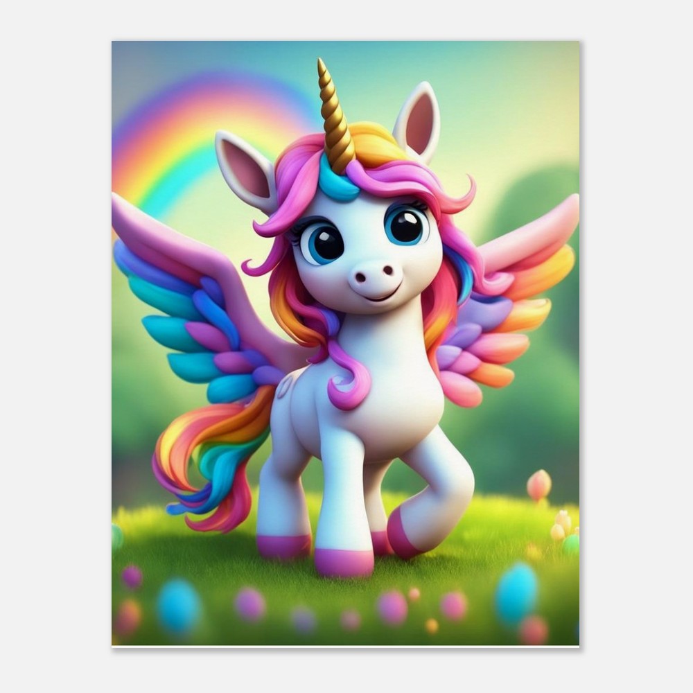 Exclusive: Snag Your Enchanting Baby Unicorn Poster Now!