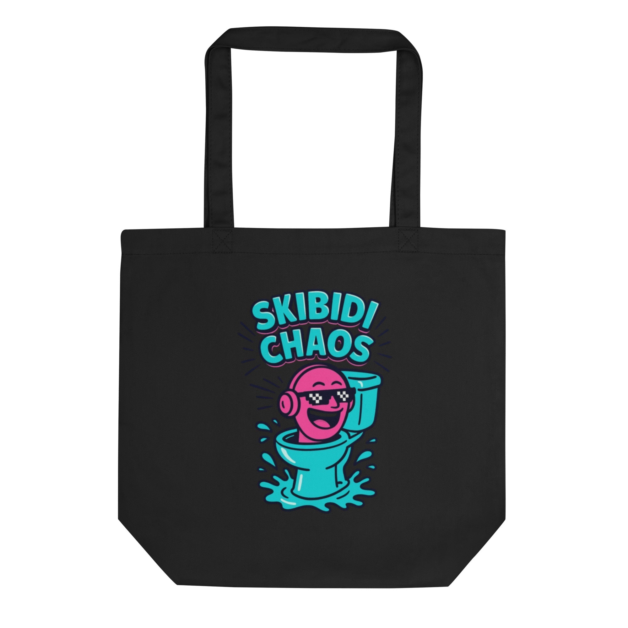 Organic Ring-Spun Meme Tee Skibidi Chaos