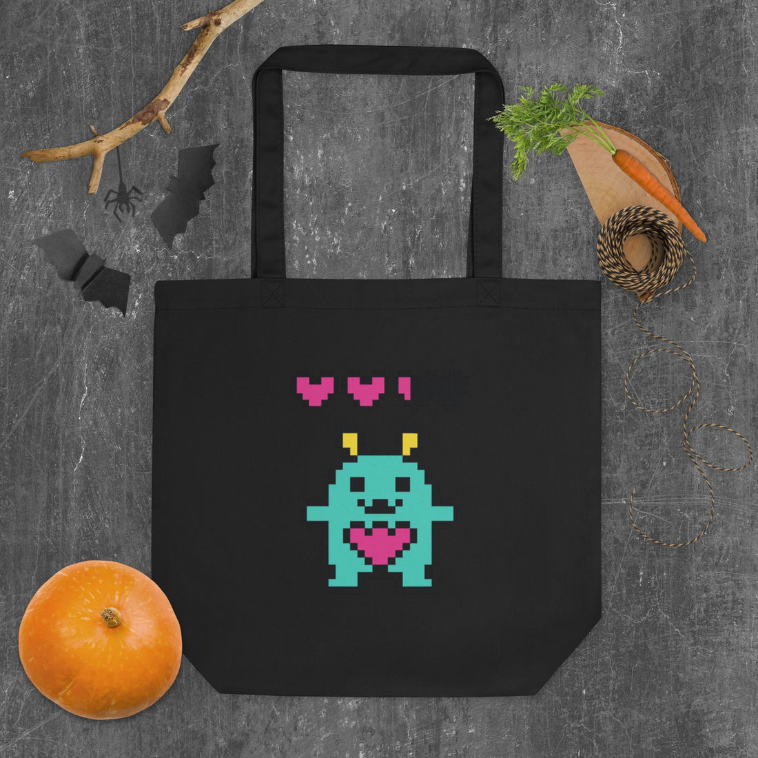 Eco Love Monster Tote Bag