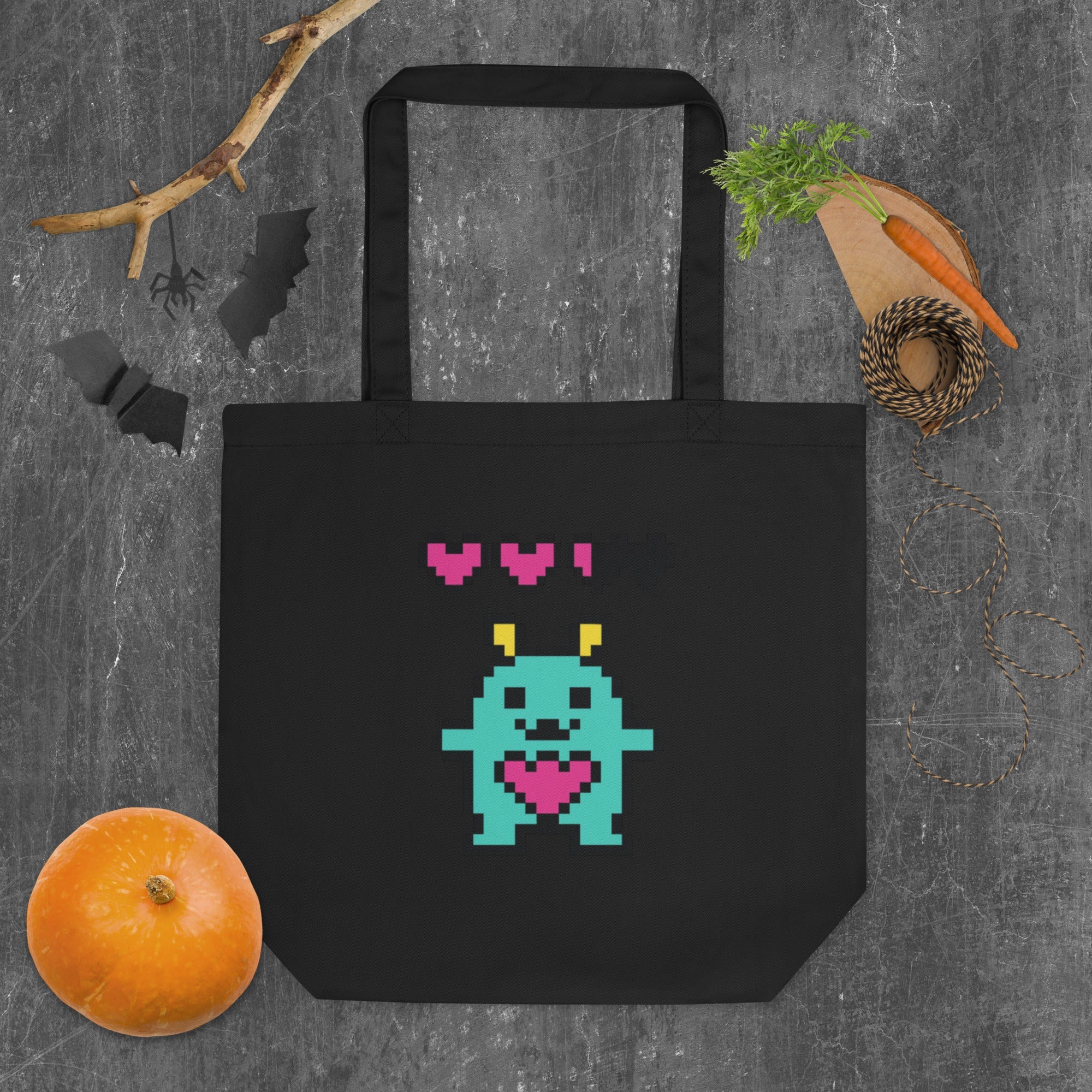 Eco Love Monster Tote Bag