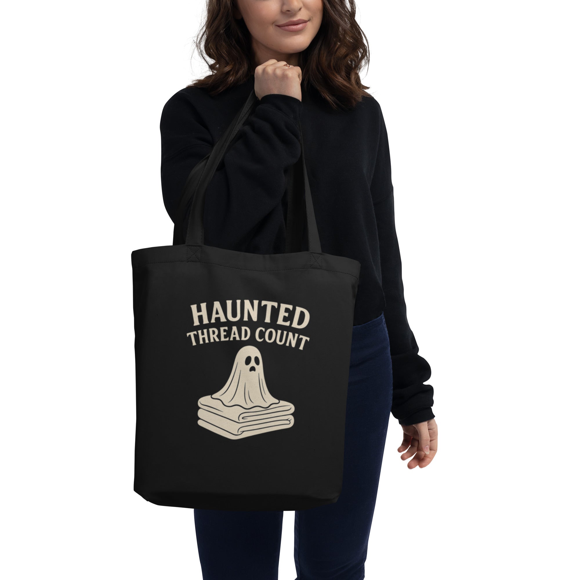Organic Cotton Tote Bag – Haunted Thread Count