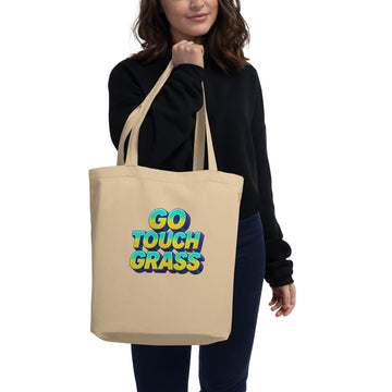 Go Touch Grass Eco Tote