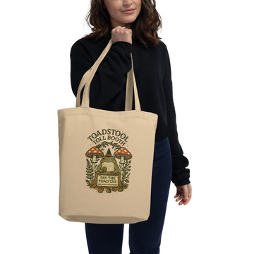 Organic Halloween Totes – Toadstool Toll Booth