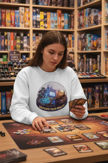 Cultivate Your Reality Organic Sweatshirt – Eco Enchantment Edition