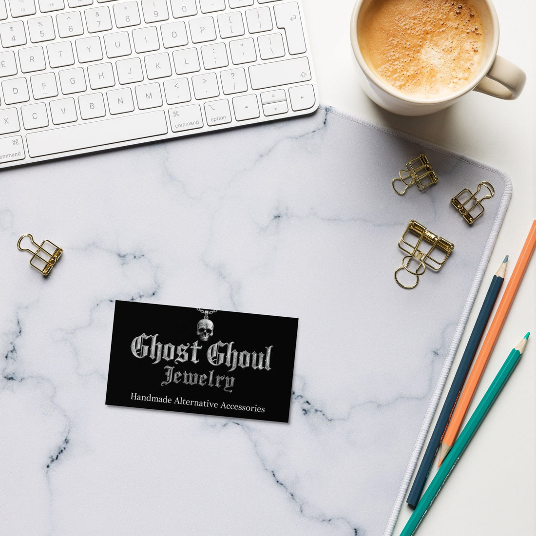Ghost Ghoul Jewelry- Finely Crafted Business Cards