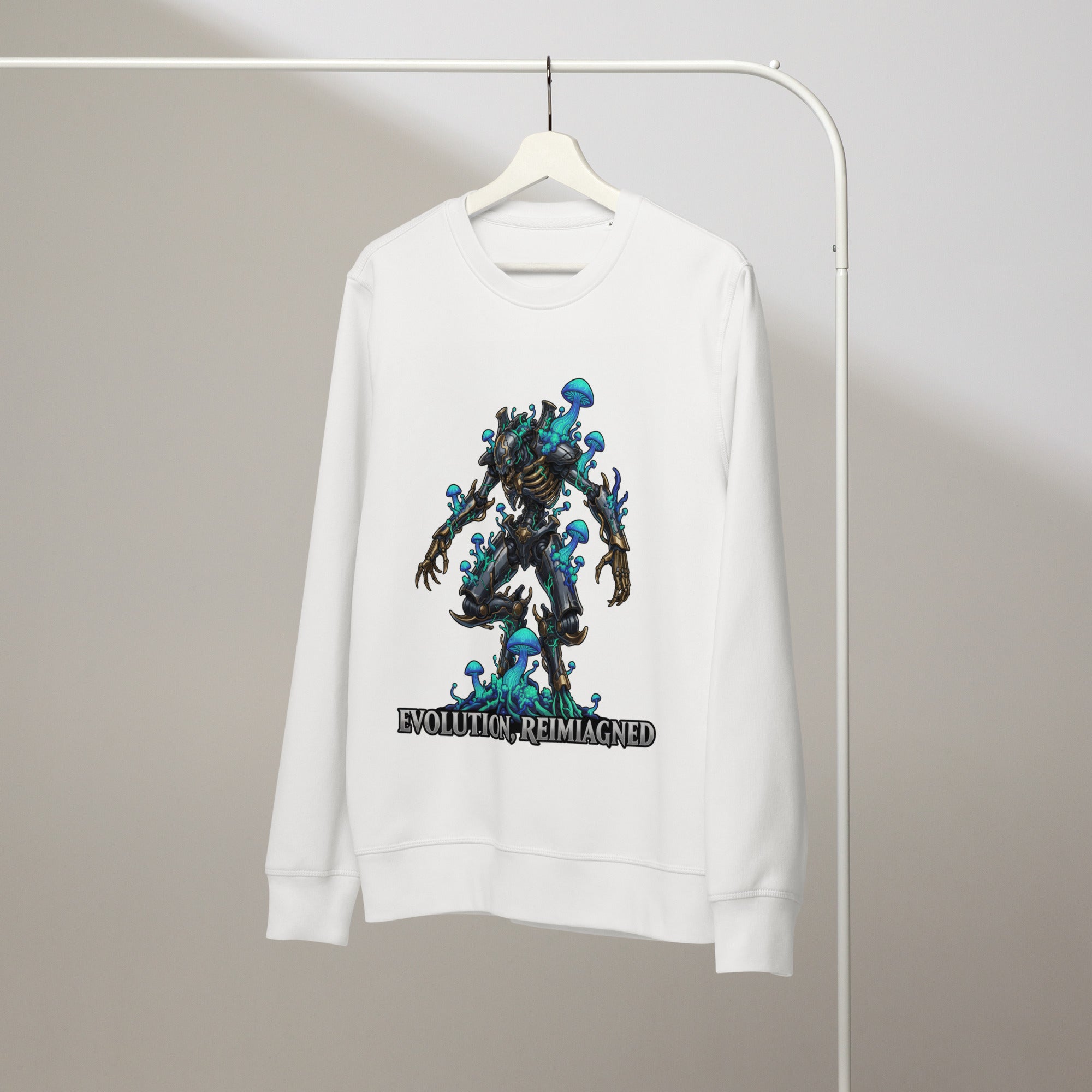Evolution Reimagined Organic Sweatshirt – Bio Arcane Edition
