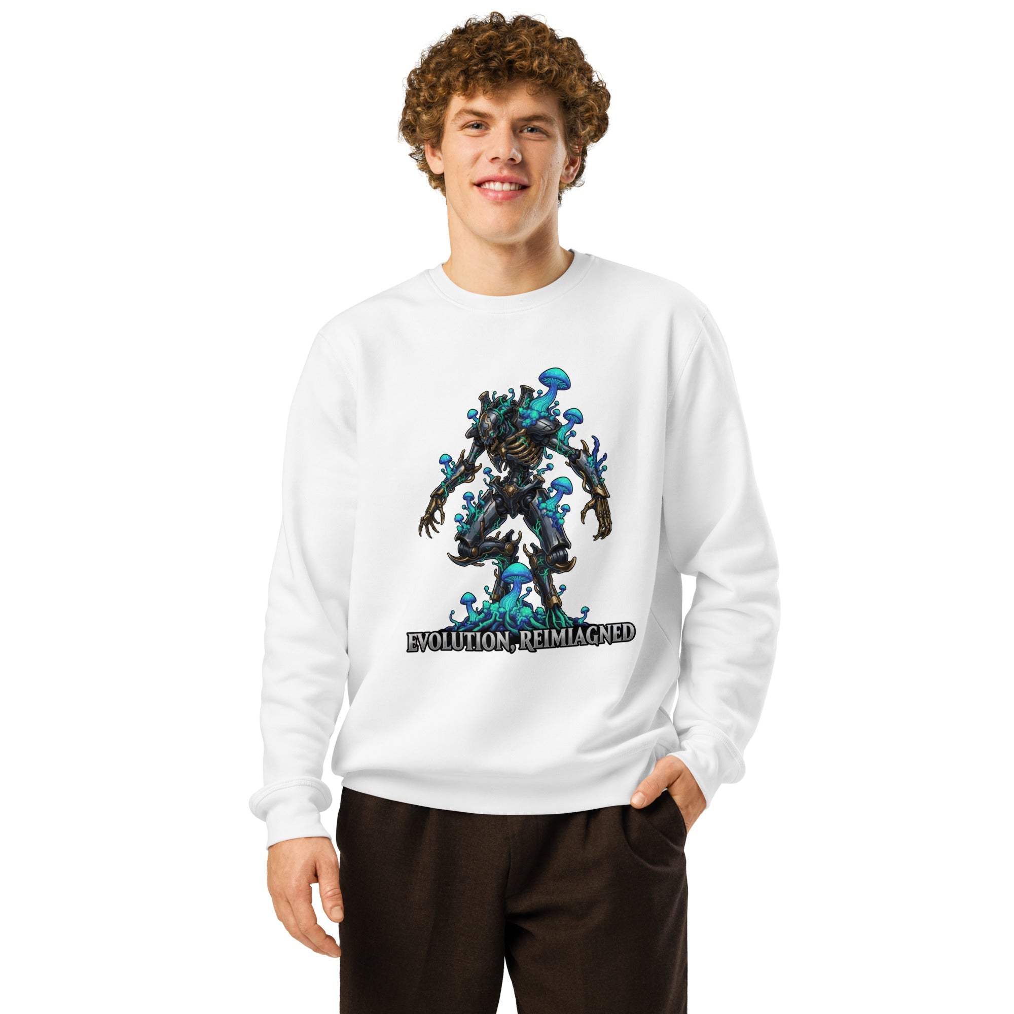 Evolution Reimagined Organic Sweatshirt – Bio Arcane Edition