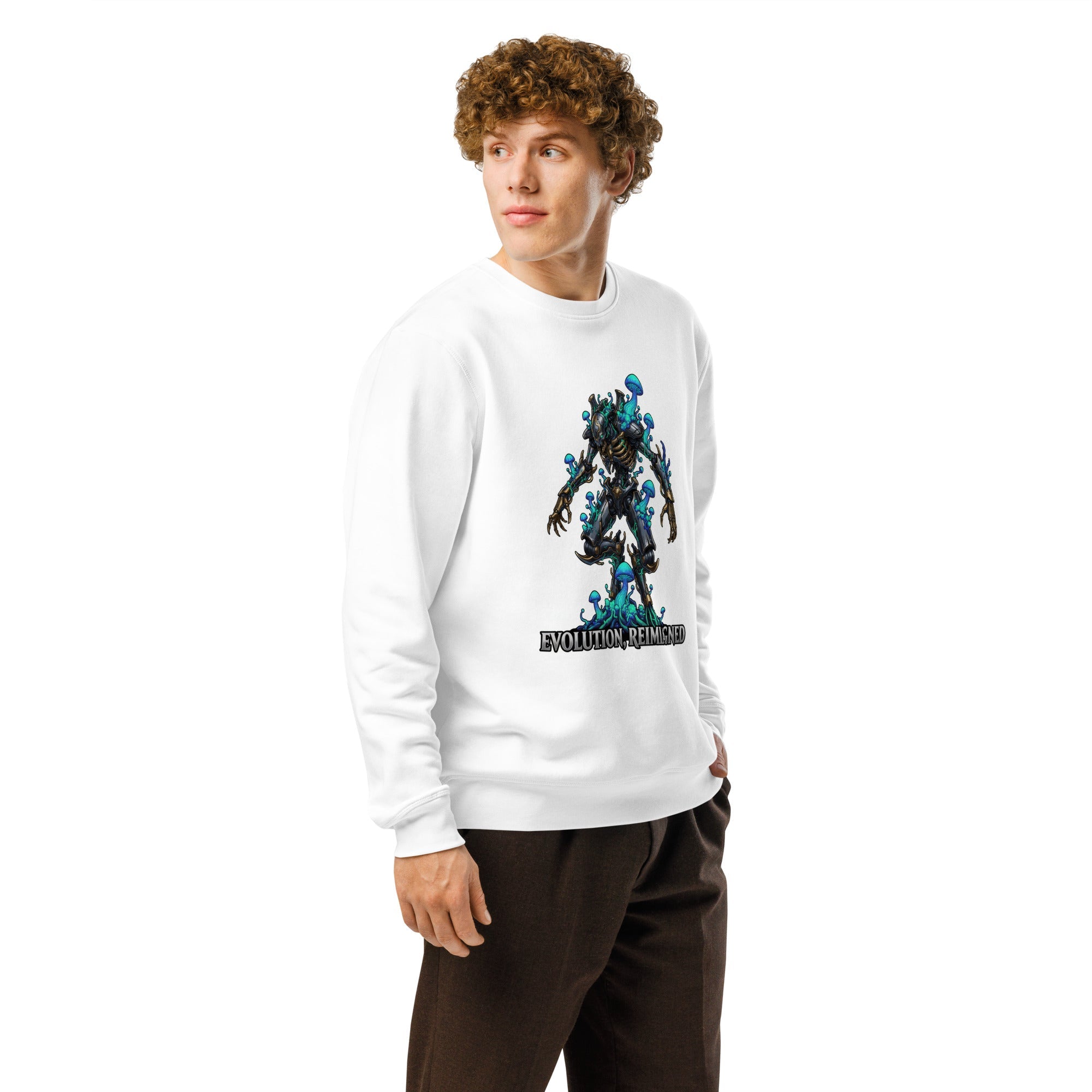Evolution Reimagined Organic Sweatshirt – Bio Arcane Edition